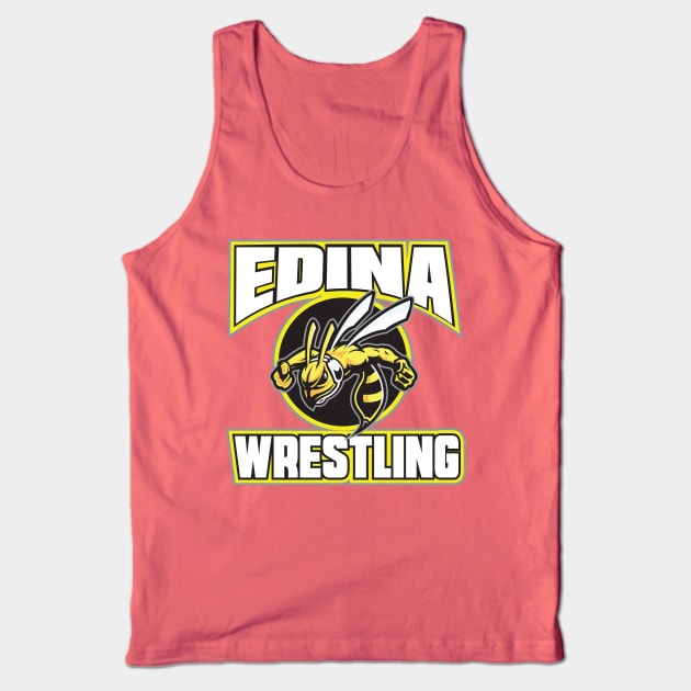 Edina Wrestling Tank Top by MindsparkCreative